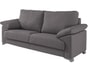 Canap� tissu LUMAR NERUDA 3 places gris
