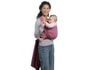 Porte b�b� ventral AMAZONAS Carry Sling rose 450 cm