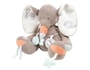 Peluche NATTOU Mega Elephant activite 45cm Bubbles