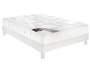 Ensemble 1 personne EPEDA Lit Simella 90x190 pieds blanc