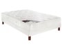 Ensemble 1 personne EPEDA Lit Yela 90x190 pieds merisier