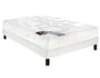Ensemble 2 personnes EPEDA Lit Simella 160x200 pieds wenge