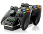 Chargeur manette Xbox 360 NYKO Charge Base 360 noir + 2 batteries recharg NiMH