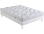 Ensemble 2 personnes BULTEX Lit Foudre 160x200 pieds blanc