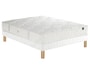 Ensemble 2 personnes MERINOS Lit Starfloor 90x190 pieds naturel