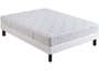 Ensemble 1 personne BULTEX Lit Livanto 90x190 pieds wenge