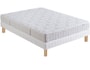 Ensemble 1 personne BULTEX Lit Livanto 90x190 pieds naturel