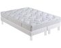 Ensemble 2 personnes BULTEX Lit Foudre 180x200 lit blanc