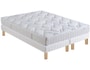 Ensemble 2 personnes BULTEX Lit Foudre 180x200 lit naturel