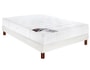Ensemble 2 personnes EPEDA Lit Mandore 140x190 pieds merisier