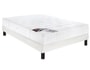 Ensemble 2 personnes EPEDA Lit Mandore 140x190 pieds wenge