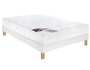 Ensemble 2 personnes EPEDA Lit Mandore 140x190 pieds naturel