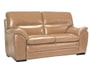 Canap� cuir LIGNE UBALDI CHIANTI 2 places beige
