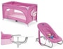 Lit parapluie CHICCO Lit+transat+siege Easy Rose
