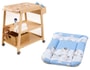 Meuble � langer GEUTHER Wilma Naturel+matelas langer zebres