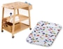 Meuble � langer GEUTHER Wilma Naturel+matelas langer bouton