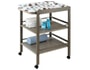 Meuble � langer GEUTHER Clarissa gris+Matelas a langer pois