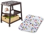 Meuble � langer GEUTHER Wilma Wenge+matelas langer lapins