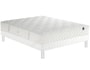 Ensemble 2 personnes MERINOS Lit Cheers 140x190 pieds blanc