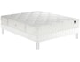 Ensemble 2 personnes MERINOS Lit Looping 140x190 pieds blanc