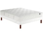 Ensemble 2 personnes MERINOS Lit Cheers 140x190 pieds merisier