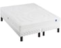 Ensemble 2 personnes MERINOS Lit Talca 180x200 pieds wenge