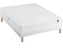 Ensemble 2 personnes MERINOS Lit Talca 140x190 pieds naturel