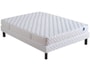 Ensemble 2 personnes MERINOS Lit Limo 140x190 pieds wenge