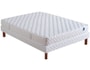Ensemble 1 personne MERINOS Lit Limo 90x190 pieds merisier