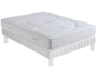 Ensemble 2 personnes BULTEX Lit Komaki 140x190 pieds blanc