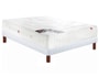 Ensemble 1 personne EPEDA Lit Handa 90x190 pieds merisier
