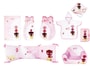 Ensemble literie b�b� BABYCALIN Ensemble Lisa avec edredon 60x120