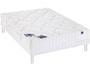 Ensemble 1 personne MERINOS Lit Parana 90x190 pieds blanc