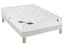 Ensemble 2 personnes MERINOS Lit Asmara 140x190 pieds naturel