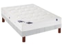 Ensemble 2 personnes MERINOS Lit Asmara 140x190 pieds merisier
