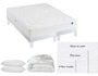 Ensemble 2 personnes MERINOS Lit Talca + couette 200X200