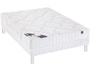 Ensemble 2 personnes MERINOS Lit Parana 160x200 pieds blanc