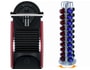 Pack Nespresso, Distributeur de capsules MAGIMIX Pixie Rouge Metal 11325 + Vista