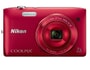 Appareil photo num�rique compact NIKON Coolpix S3500 Rouge