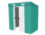 Abri de jardin m�tal LAMS 772830 m�tal vert et blanc 2.35 m2