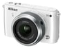 Appareil photo Hybride NIKON 1 S1 blanc + 11-27,5 mm + 30-110 mm