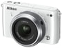 Appareil photo Hybride NIKON 1 S1 blanc + 11-27,5 mm