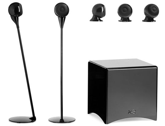 Pack d'enceintes Home Cinema CABASSE Pack 5.1 Eole 2 Noir