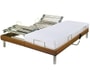 Matelas + Sommier 2 x 80 x 200 EBAC PACK RELAX S99 160 X 200