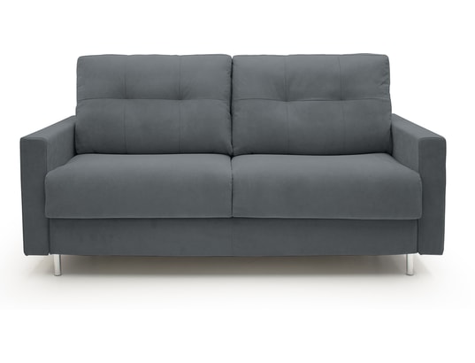 Rocky 3 places tissu gris foncé 140 cm 35kg