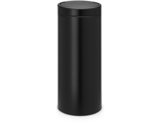 Touch bin new 30 L - matt black -115301