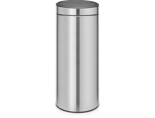 Touch bin new 30 L - matt steel
