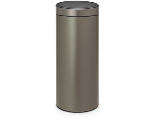 Touch bin new 30 L - platinium - 115363