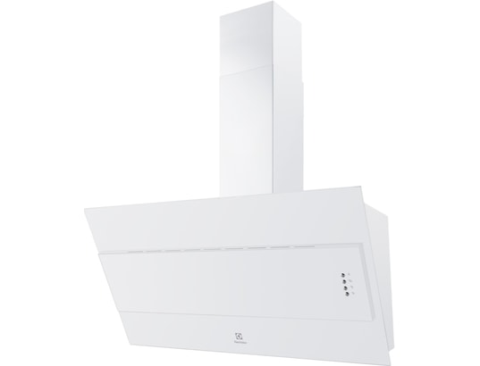 LFV319W Série 600 Pan Incliné Blanche 90 cm