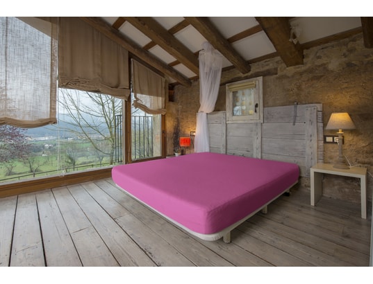 Bsensible 2en1 180x200cm fuchsia bonnet 13 à 28cm